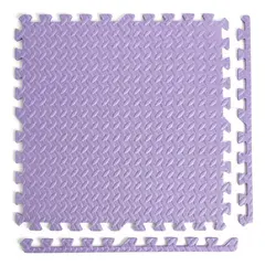 Piso Goma Eva Encastrable 60x60cm 8mm Pack X 4 Uni Gym Bebe - Todogoma