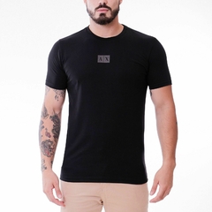 Camisa básica Armani Exchange Black na internet
