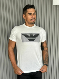 Camisa básica Armani Exchange White Three - comprar online