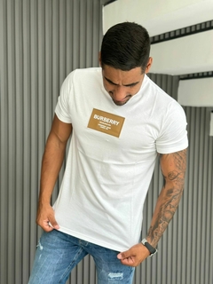 Camisa básica Burberry White