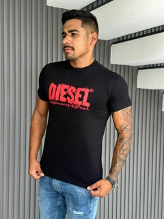 Camiseta básica Diesel Black One