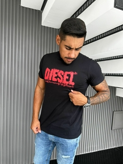 Camiseta básica Diesel Black One - comprar online