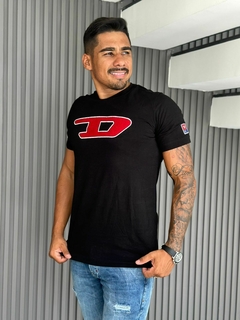 Camiseta básica Diesel Black Two