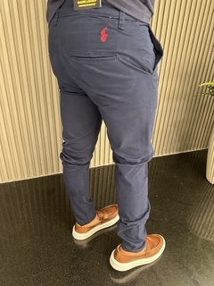 Calça Polo Ralph Lauren de Sarja Azul Marinho na internet