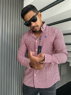 Camisa Social Polo Ralph Lauren Red na internet