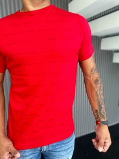 Camisa básica Hugo Boss Red