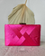 Conjunto de Brincos e Anel Regulável + Clutch Cetim Pink na internet