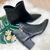 Bota Preta | VIA UNO | Salto Bloco de 5 cm - comprar online