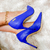 Sapato Azul | DUMOND | Salto Alto 10 cm