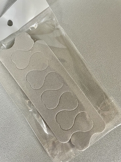 Separador de dedos gris