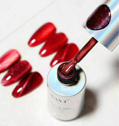 Cat eye diamond rojo Navi - Beauty Insumos