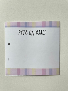 Tarjeta de presentación para Press On - Beauty Insumos
