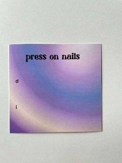 Tarjeta de presentación para Press On