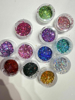Colitas de sirena de colores