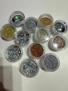 Glitter ultrafino, colitas de sirena y formitas