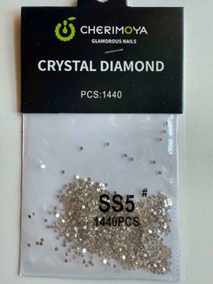 Strass Cherimoya plateados pequeños - comprar online