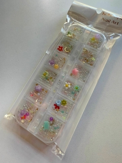 Decoracion surtida apliques + strass - tienda online