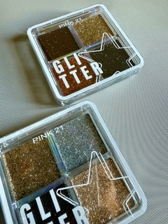 Sombras glitter x4u Pink 21 en internet
