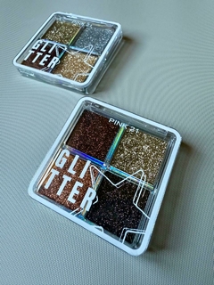 Sombras glitter x4u Pink 21
