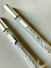 Glitter plateado eyeshows