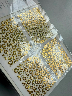 Sticker formas doradas - comprar online