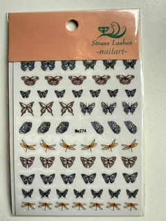 Sticker mariposas y libelulas - comprar online