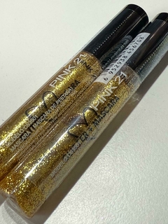 Mascara para pestañas con glitter Pink 21