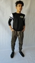 Remera "W" combinada - tienda online