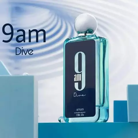 9am Dive 100ml - Afnan Masculino