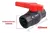 LLAVE ESFÉRICA PLÁSTICA H-H y M-M. - LEDAGUA