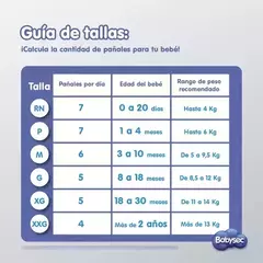 Pañales Babysec Ultrasec JUMBO en internet