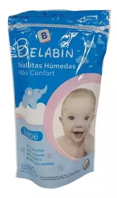 Toallitas húmedas Belabin x 100u.