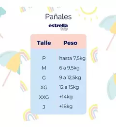Pañales Estrella Baby Premium - Universo Bebé Pañalera