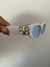 Anteojos BB blancos - comprar online