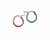 Argollas multicolor en par