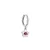 Aro Blossom Pink Plateado (por unidad)