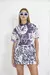 Falda Cosme Print Blue - comprar online