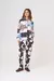 Pantalón George Cow Print Blue