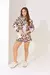 Chaqueta Lima Print Tostado