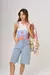 Body Preto Poppy Flower Cian - comprar online