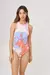 Body Preto Poppy Flower Cian