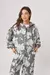 Campera Mati Cow Print Green