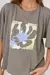 Remera Flor Verde Militar - Makai