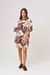 Vestido Mechi Jardin Tostado