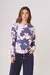 Remera Vicky Cow Print Pink