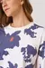 Remera Cece Cow Print White - comprar online