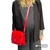 Bandolera Zoe Crocco Roja