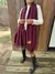 Mantón bordo