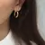 Argollas Celine Acero par - comprar online