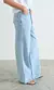 Jean super wide leg Lima celeste - comprar online